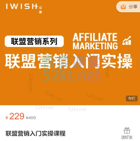 Iwish艾维跨境学堂VIP会员覆盖:shopify、google/seo、facebookads、KOL营销、联盟营销以及B2B课程价值2999元 电商营销 第14张